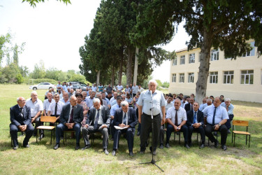 İcra başçısının Qaraağacı kəndində səyyar qəbul görüşü keçirilib