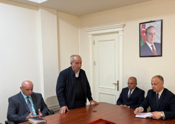 Tərtərdə “Ümummilli Lider və memarlıqda milli üslub” mövzusunda “dəyirmi masa” keçirilib