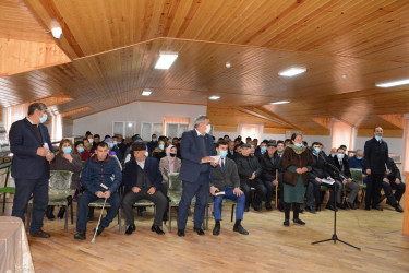 Rayon rəhbərinin Zolgəran kəndində növbəti səyyar qəbul-görüşü keçirilib