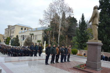 Tərtərdə Ümummilli Lider Heydər Əliyevin əziz xatirəsi dərin ehtiramla yad edilib