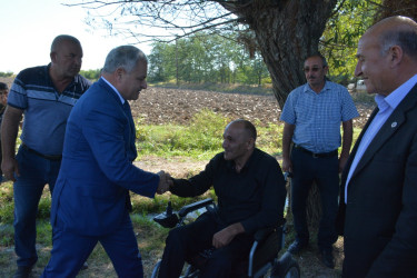 19 sentyabr antiterror əməliyyatları zamanı şəhid olan İbrahimov Elnur Səxavət oğlunun il mərasimi keçirilib