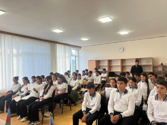 Tərtərdə “Konstitusiya və Suverenlik İli-2025”  “Uşaq hüquqları aylığı” çərçivəsində “Dövlətimin tam hüquqlu vətəndaşıyam” və “Uşağın ailədə və cəmiyyətdə hüquqları” mövzusunda tədbir keçirilib