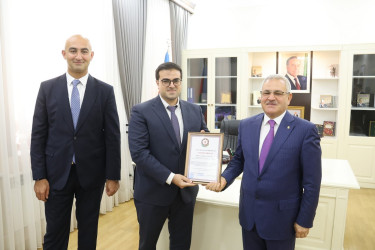 Tərtərdə Qarabağ Regional Memarlıq və Şəhərsalma Baş İdarəsinin yaradılmasının 5 illiyinə həsr olunmuş tədbir keçirilib