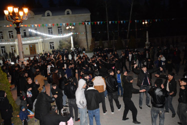 Tərtərlilər Yeni ilin gəlişini yüksək əhval-ruhiyyə ilə qarşılayıblar