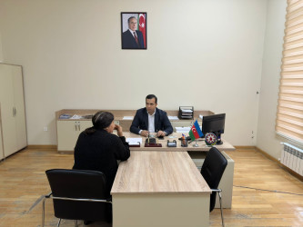 Tərtər Rayon İcra Hakimiyyətində mütəmadi olaraq vətəndaşların müraciətləri dinlənilir