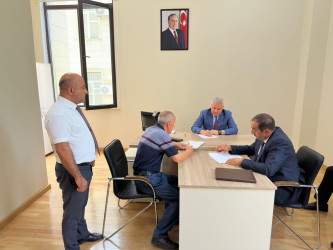Rayon rəhbəri tərəfindən növbəti dəfə vətəndaşların müraciətləri dinlənilib