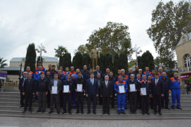 Tərtərdə 20 oktyabr – Azərbaycan energetiklərinin peşə bayramı günü qeyd olunub