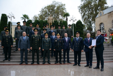 Tərtərdə prokurorluq işçilərinin peşə bayramı qeyd olunub