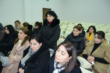 Tərtərdə “Məişət zorakılığının qarşısının alınması və onunla mübarizə” mövzusunda maarifləndirici tədbir keçirilib