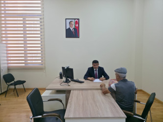 Tərtər Rayon İcra Hakimiyyətində vətəndaşların müraciətləri dinlənilib