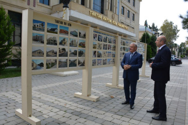 Dövlət Şəhərsalma və Arxitektura Komitəsinin sədri Anar Quliyev Tərtər şəhərində vətəndaşları qəbul edib.