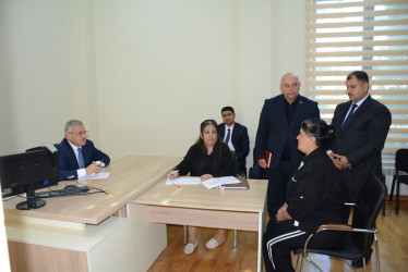 Rayon rəhbəri tərəfindən növbəti dəfə vətəndaşların müraciətləri dinlənilib