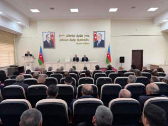 “Baytarlıq sahəsində həyata keçirilən xidmətlərin təkmilləşdirilməsi ilə bağlı bəzi tədbirlər haqqında” Azərbaycan Respublikası Prezidentinin 2020-ci il 22 aprel tarixli, 998 nömrəli Fərmanının 6-cı bəndinə uyğun olaraq Tərtər Rayon İcra Hakimiyyətinin inzibati binasında tədbir keçirilmişdir.