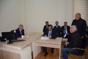 Rayon rəhbəri tərəfindən növbəti dəfə vətəndaşların müraciətləri dinlənilib