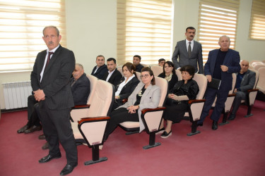 Tərtər Rayon İcra Hakimiyyətində aparat müşavirəsi keçirilib