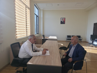 Tərtər Rayon İcra Hakimiyyətində mütəmadi olaraq vətəndaşların müraciətləri dinlənilir