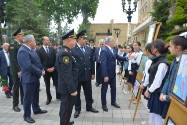 Ümummilli Liderin anadan olmasının 101-ci ildönümü münasibətilə Tərtər rayonunda anım mərasimi keçirilib