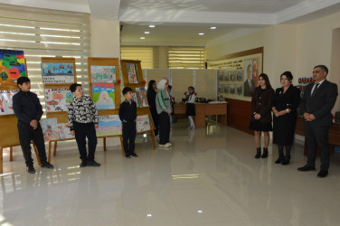 Tərtərdə Xocalı soyqırımının 34-cü ildönümünə həsr olunmuş rəsm müsabiqəsi keçirilib