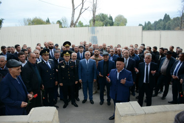 Tərtərdə 27 sentyabr-Anım Günü ilə əlaqədar Şəhidlər Abidə Kompleksi ziyarət edilib