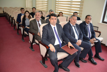 Tərtər Rayon İcra Hakimiyyətində aparat müşavirəsi keçirilib
