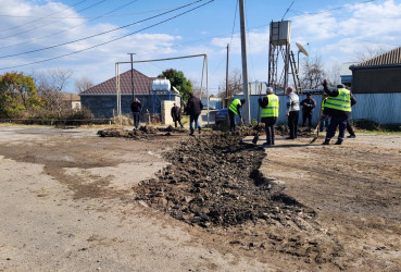 Ələsgərli kənd sakinlərinin müraciəti həll olunub