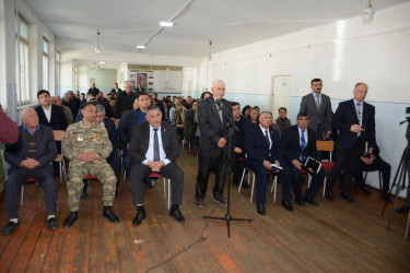 İcra başçısının Cəmilli kəndində səyyar-qəbul görüşü olub