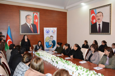 Tərtərdə “Sağlam ailə sağlam cəmiyyətin, güclü dövlətin özülüdür!” adlı layihə çərçivəsində tədbir keçirilib