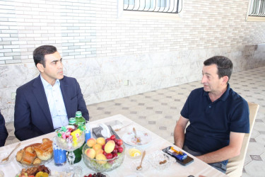 Tərtərdə “Konstitusiya və Suverenlik İli” çərçivəsində şəhid Baxışlı Baxışın ailəsi ziyarət edilib