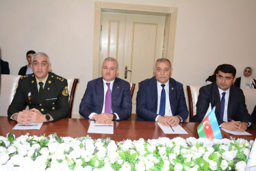 Tərtərdə Konstitusiya və Suverenlik İli çərçivəsində “Vətən müharibəsi Qəhrəmanları ilə bir Gün”adlı tədbir keçirilib