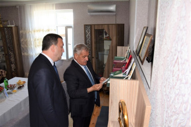 İcra başçısı Birinci Qarabağ müharibəsi əlili Daşqın Əliyevi ziyarət edib