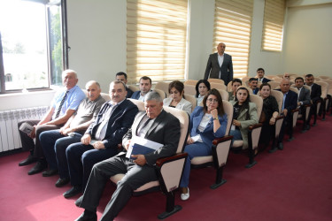 Tərtər Rayon İcra Hakimiyyətində müşavirə keçirilib