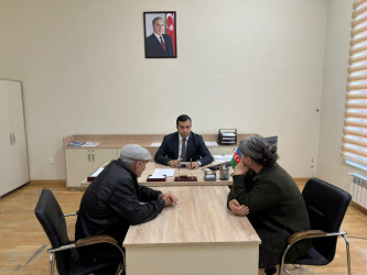Tərtər Rayon İcra Hakimiyyətində mütəmadi olaraq vətəndaşların müraciətləri dinlənilir