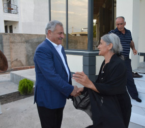 Tərtər Rayon İcra Hakimiyyətinin başçısı Müstəqim Məmmədov şəhid ailələri ilə görüşüb