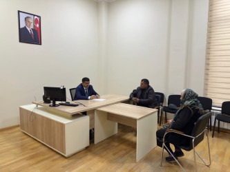 Tərtər Rayon İcra Hakimiyyətində mütəmadi olaraq vətəndaşların müraciətləri dinlənilir