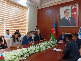 Tərtərdə Beynəlxalq Gənclər Günü münasibətilə tədbir keçirilib.