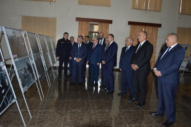 Tərtərdə Ümummilli Lider Heydər Əliyevin anım gününə həsr olunmuş tədbir keçirilib