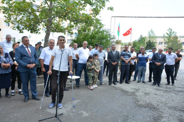 Rayon rəhbərinin növbəti səyyar qəbul-görüşü Tərtər şəhəri Elman Səfərov küçəsində keçirilib