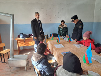 Tərtərdə “şagirdlərin təhsildən yayınma” və “Dini ayinlərdə iştirak etməsi” hallarının qarşısının alınması mövzusunda maarifləndirici tədbir keçirilib.