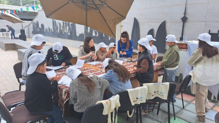 Şəhid ailələri övladları ilə birlikdə “Bilimdən Zəfərə” layihəsində iştirak ediblər