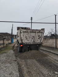 Tərtər şəhərinin şəhid Maarif Mustafayev küçəsində asfalt örtüyünün salınması işlərinə başlanılıb