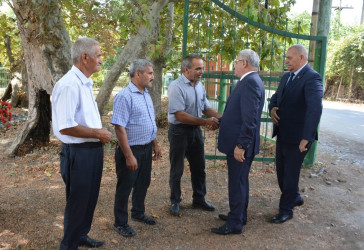 İcra başçısının Qaynaq kəndində səyyar-qəbul görüşü keçirilib