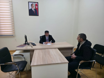 Tərtər Rayon İcra Hakimiyyətində mütəmadi olaraq vətəndaşların müraciətləri dinlənilir