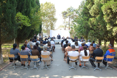 İcra başçısının Seydimli kəndində səyyar-qəbul görüşü keçirilib