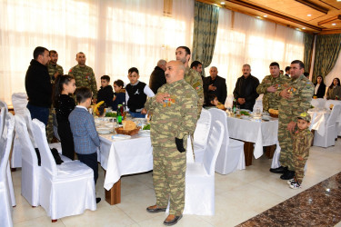 Tərtərdə şəhid və qazi övladları üçün bayram şənliyi təşkil edilib