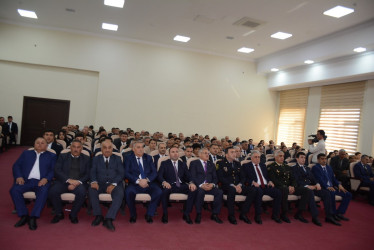 Tərtərdə “Konstitusiya və Suverenlik İli” çərçivəsində Konstitusiyanın 30 illik yubileyi münasibəti ilə  “Ümummilli Lider Heydər Əliyev müstəqil Azərbaycan Konstitusiyasının müəllifidir” adlı tədbir keçirilib