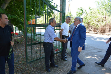 Tərtər Rayon İcra Hakimiyyətinin başçısı Müstəqim Məmmədovun növbəti səyyar-qəbul görüşü Qaynaq kəndində keçirilib