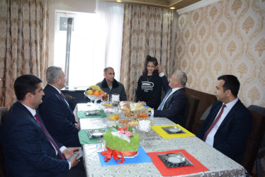 Tərtərdə Ramazan ayı münasibətilə keçirilən xeyriyyə tədbirində 125 şəhid və qazi ailəsinə bayram sovqatları verilib