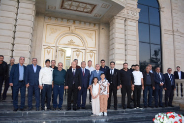 Tərtərdə Vətən Müharibəsi qazisi Məhərrəmli Nurlanın toy şənliyi keçirilib