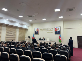 Tərtər Rayon İcra Hakimiyyətində növbəti aparat müşavirəsi keçirilib