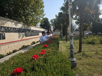 27 sentyabr Anım gününün altıncı ildönümü ilə əlaqədar rayon ərazisində şəhid məzarlarının və abidələrinin, baralyeflərin, şəkil lövhələrinin ətrafında təmizlik işləri aparılıb